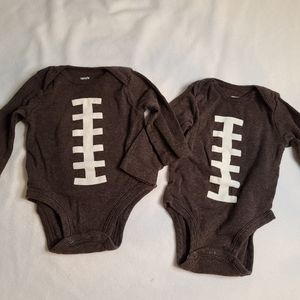 Carter's infant onesie Football